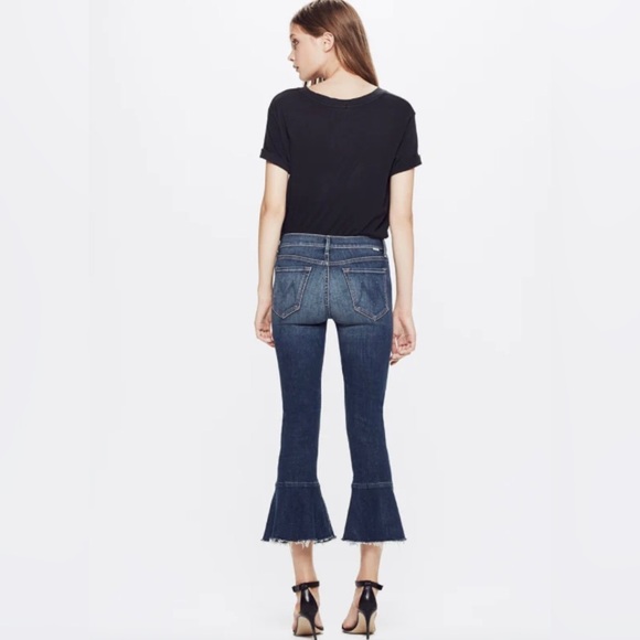MOTHER The Cha Cha Fray Jeans In Clean Sweep - Picture 7 of 11